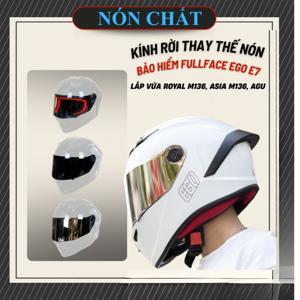 Kính trắng dành cho mũ bảo hiểm Royal M136