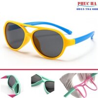 Kính trẻ em gọng dẻo CM26 - Xanh Than thời trang, Kính chống nắng cho bé