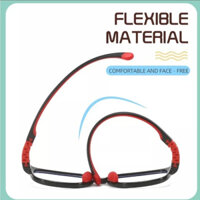 Kính Trẻ Em - Kính Gọng Siêu Dẻo Mắt Vuông Chống Bụi Chống Ánh Sáng Xanh