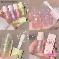 Kính Trong Suốt Son Bóng Dầu Dưỡng Ẩm Không Dính Lip Tint Căng Mọng Dinh Dưỡng Serum Trang Điểm Môi Trong 3 Hương Vị