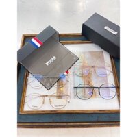 Kính unisex thời trang gọng kim loại cao cấp, gọng kính cận mẫu mới Thom Browne