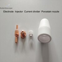 Kính vạn hoa 25 chiếc Vật tư tiêu hao Mở rộng Đầu dài Điện cực và vòi phun cho máy cắt Plasma không khí PT-31LG-40 Đẹp
