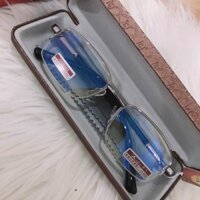 Kính viễn thị dành cho nam và nữ xẻ viền cước tròng kính chống xước chống ánh sáng xanh