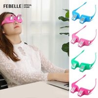 Kính viễn vọng lăng kính lười đầy màu sắc Kính ngang Kính mắt Kính đọc sách lười biếng Nằm xuống giường Đọc sách Xem HD Đầu đọc kính