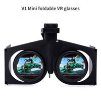 Kính VR cầm tay có thể gập lại màu đen KBYV1 Mini 3D HỘP thực tế ảo Kính VR toàn cảnh