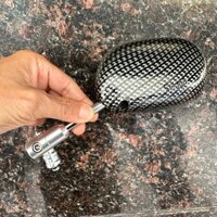 Kinh Xe Máy , Gương Xe Máy SPARK Chân Xoay 360 CNC Kính Chiếu Hậu