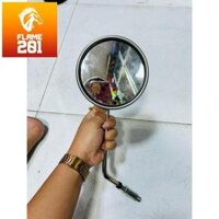 Kính xe máy vespa dạng tròn chính hãng used