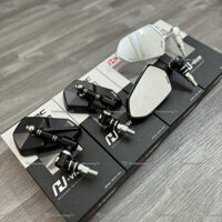 Kính xoay 360 độ, Gương gập 360 độ mẫu H2C phụ kiện đồ chơi gương xe máy kính H2C Wave Dream Sirius Exciter Vario