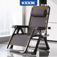 KIOOK Ghế Xếp Thư Giãn Ghế Mây Ghế Gấp Gọn Ghế Nằm Ghế Ngủ Trưa Chất Liệu Mây Dày