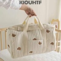 KIOUHTF Túi Đeo Vai Cầm Tay , Gấu Nhỏ Thêu Mẹ Bé Cha Mẹ Trẻ Em Túi Mẹ, Quà Tặng Dung Tích Lớn Hoạt Hình Dễ Thương Túi Xách Thỏ