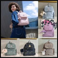 Kipling Ba lô MATTA thời trang màu mới/ Ba lô nữ Nylon chống thấm nước 14190 4047