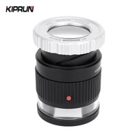 Kiprun 30X Kính lúp có thể điều chỉnh, Kính lúp có đèn LED UV Có thể điều chỉnh tiêu cự trang sức Loupe