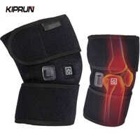 Kiprun Điện Máy Mát Xa Chân Làm Nóng Miếng Lót Đầu Gối Hồng Ngoại Nén Nóng Đầu Gối Viêm Khớp Giảm Đau Bảo Vệ Đầu Gối Đai Hỗ Trợ, Cáp USB