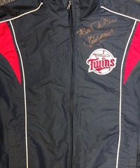Kirby Puckett Autographed Minnesota Jacket Best Wishes - PSA/DNA Certified