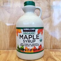KIRKLAND [Bình 1 L] SI RÔ CÂY PHONG HỮU CƠ [CANADA] Organic Maple Syrup