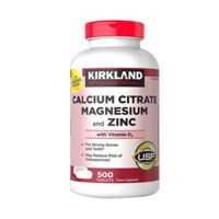 Kirkland Calcium Citrate Magnesium and Zinc - Viên Uống Bổ Khớp