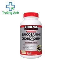 Kirkland Glucosamine 1500mg & Chondroitin 1200mg (220 viên) - Viên uống hỗ trợ xương khớp