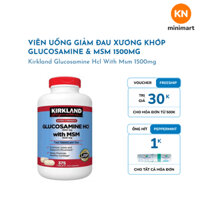 Kirkland Glucosamine HCL With MSM 1500mg Hộp 375V
