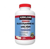 Kirkland Glucosamine HCL 1500mg with MSM 1500mg hộp 375 viên