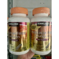 Kirkland Psyllium Fiber Capsules 360 viên - Viên Uống Bổ Sung Chất Xơ.