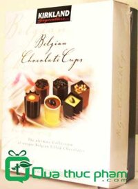 KIRKLAND Signature Belgian CHOCOLATES CUPS NET WT 28.2 OZ (800 g) (56 Cups) (MADE IN Belgium)