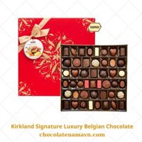 Kirkland Signature Luxury Belgian Chocolate: Socola điêu khắc nghệ thuật