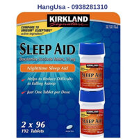 Kirkland Signature Sleep Aid viên ,Hỗ trợ ngủ ngon giấc 96 viên