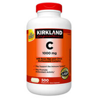 Kirkland Signature Vitamin C 1000 mg, nâng cao hệ thống miễn dịch