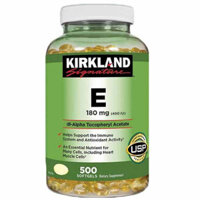 Kirkland Vitamin E 150mg 400 IU – Hộp 500 viên