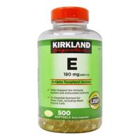 Kirkland Vitamin E 180mg (400IU) 500 softgels