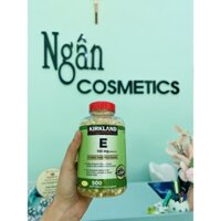 Kirkland Vitamin E 400 IU 500 Viên Của Mỹ, Nắp đỏ