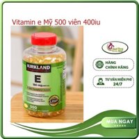 Kirkland Vitamin E 400 IU 500 Viên Của Mỹ
