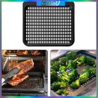 Kiss Air Fryer Tray Giá lưu lượng không khí Chảo nấu nướng bằng thép Carbon Tấm nướng giòn