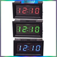 Kiss LED DIY Xe Đồng Hồ Điện Tử KIT Xe Máy Hẹn Giờ LED Hiển Thị Kỹ Thuật Số