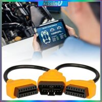 Kiss OBD2 16 Pin Splitter Nối Dài Nam Sang Nữ Cáp Nối Dài 30cm
