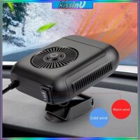 Kiss Tự Động Nóng Hình Cốc Ấm Áp Máy Thổi Khí Quạt Điện Kính Chắn Gió Defogging Xoay Được Foaldable Demister Defroster Cổng