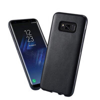 KISSCASE Hybrid Soft TPU + PU Leather Ultra Thin Cover Case for Samsung Galaxy S8 Plus