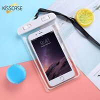Kisscase Túi Chống Nước Điện Thoại Cho Samsung Galaxy S10 S9 Plus Dưới Nước Túi Đựng Cho Huawei Mate 20 P30 Lite Pro