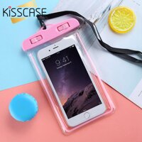 Kisscase Túi Chống Nước Điện Thoại Cho Iphone 11 11PRO Xsmax X XR 7 8Plus Túi Điện Thoại Di Động Dạ Quang Chụp Ảnh Dưới Nước tấm Bảo Vệ Túi Samsung Huawei Xiaomi