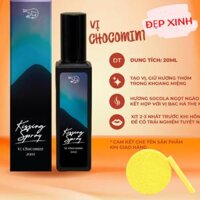 Kissing Spray - Xịt thơm miệng vị Chocomint cho Kissaholics - Loli &amp; The Wolf Tặng Kèm Mút Rửa Mặt