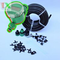 Kit 16 Đầu béc phun sương 8lit + Van tưới hẹn giờ FUJIN TX-DIY-055, Tưới phun sương làm mát tự lắp