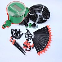 Kit 16 Que cắm 8 tia phun sương + Van nước hẹn giờ FUJIN, phụ kiện TX-DIY-025, Bộ tưới rau hoa tự lắp DIY