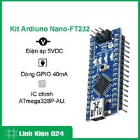 KIT ARDIUNO NANO-FT232 (BH 06 Tháng)