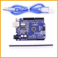 Kit Arduino Uno R3 Chíp CH340G dán ( tặng cáp kết nối )