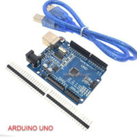 Kit Arduino Uno R3 Chíp CH340G Dán -Tặng Dây Kết Nối (BH 06 Tháng)