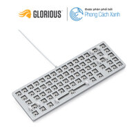 KIT Bàn phím cơ custom Glorious GMMK 2 RGB 65 Custom Built - Hàng Chính Hãng - White
