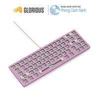 KIT Bàn phím cơ custom Glorious GMMK 2 RGB 65 Custom Built - Hàng Chính Hãng - Pink