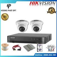 KIT Basic – Bộ 2 Mắt Camera HIKVISION 2.0mp