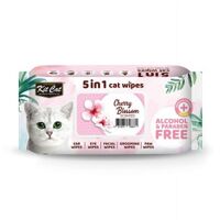 Kit Cat Wipe 5 in 1 ( 80 sheets ) – Khăn ướt vệ sinh cho mèo