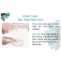 KIT LÀM 1 KG GEL TẮM CÁNH HOA